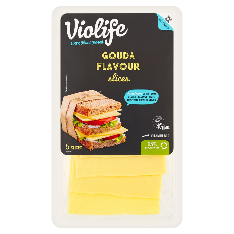 Ser wegański gouda w plastrach