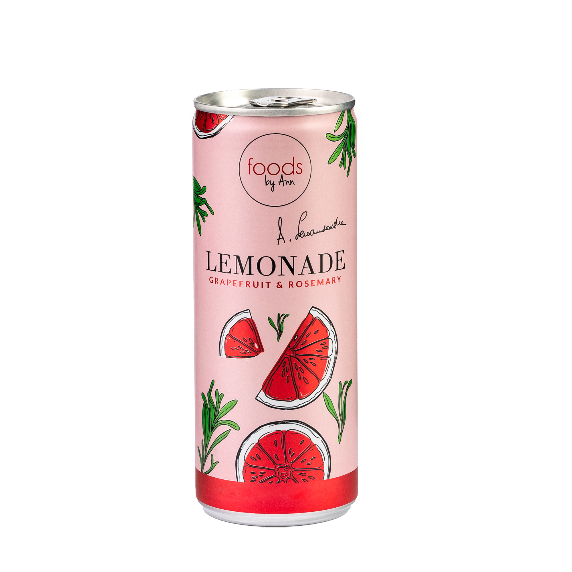 Lemoniada grejpfrut i rozmaryn