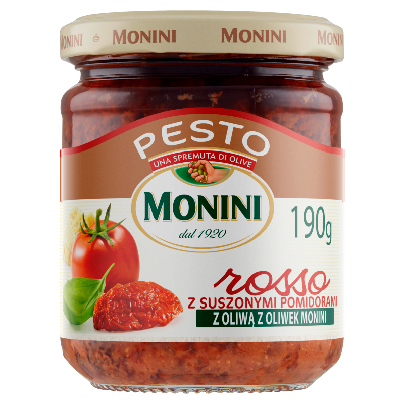 Pesto Rosso (z suszonymi pomidorami)