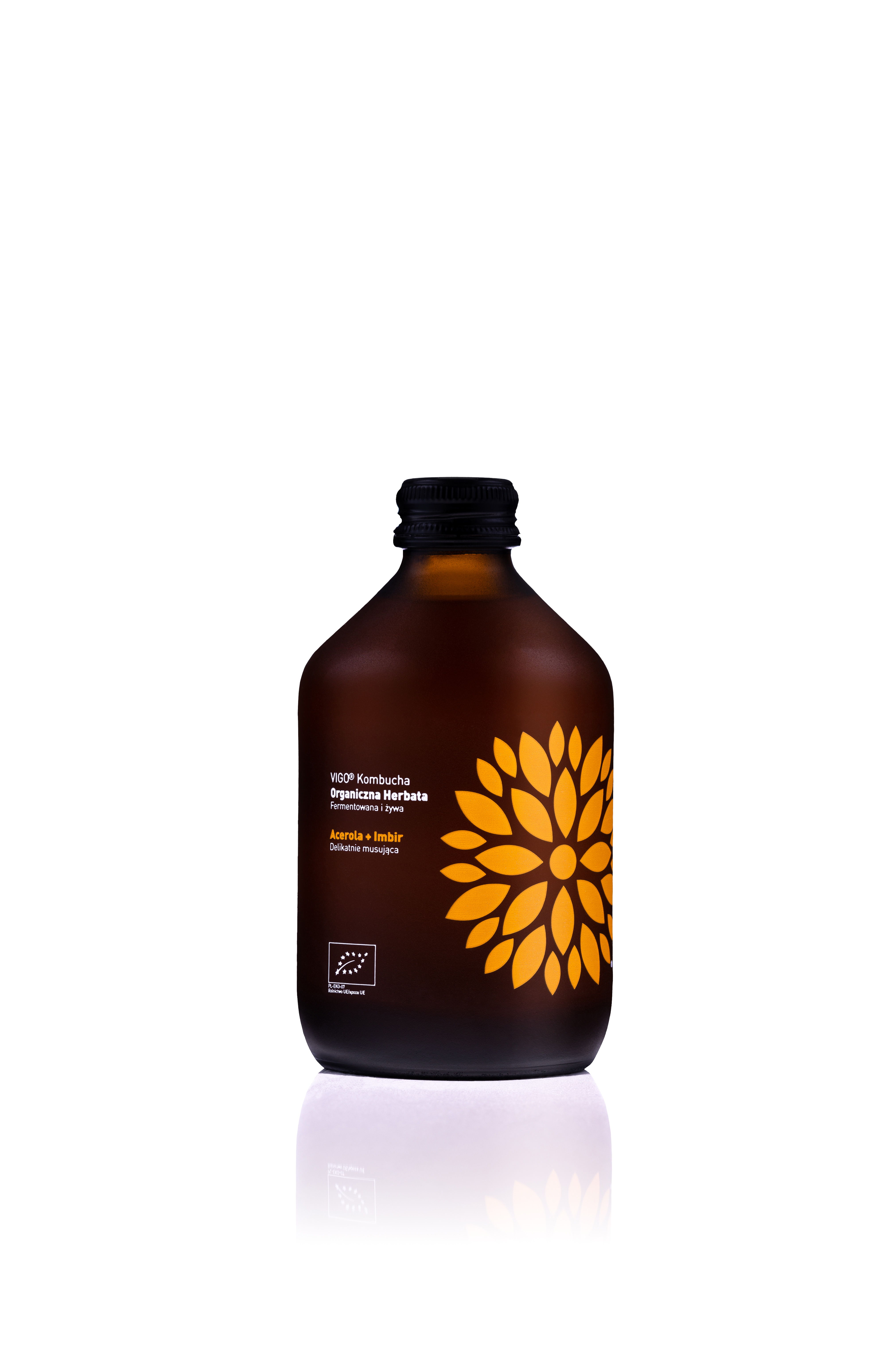 Kombucha z imbirem i acerolą BIO