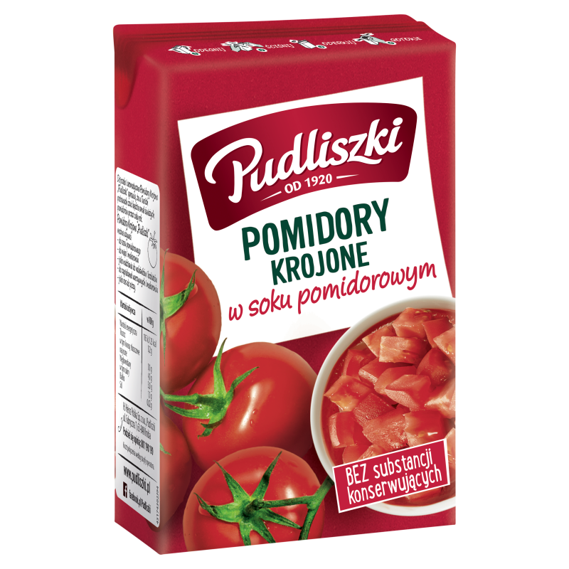 Pomidory krojone w soku pomidorowym
