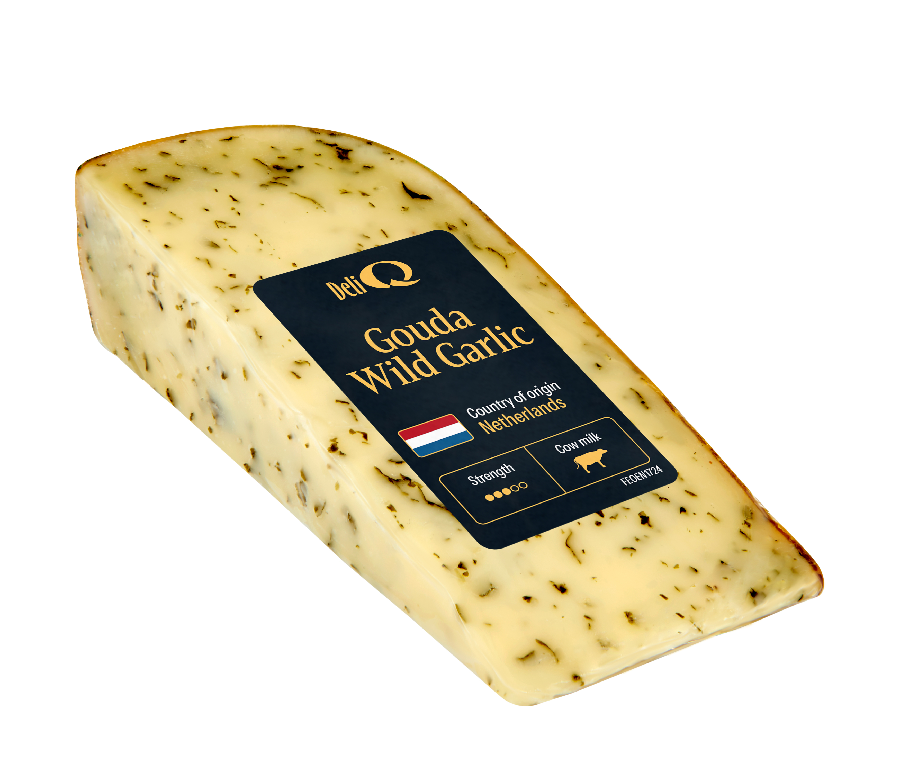Ser gouda z dzikim czosnkiem