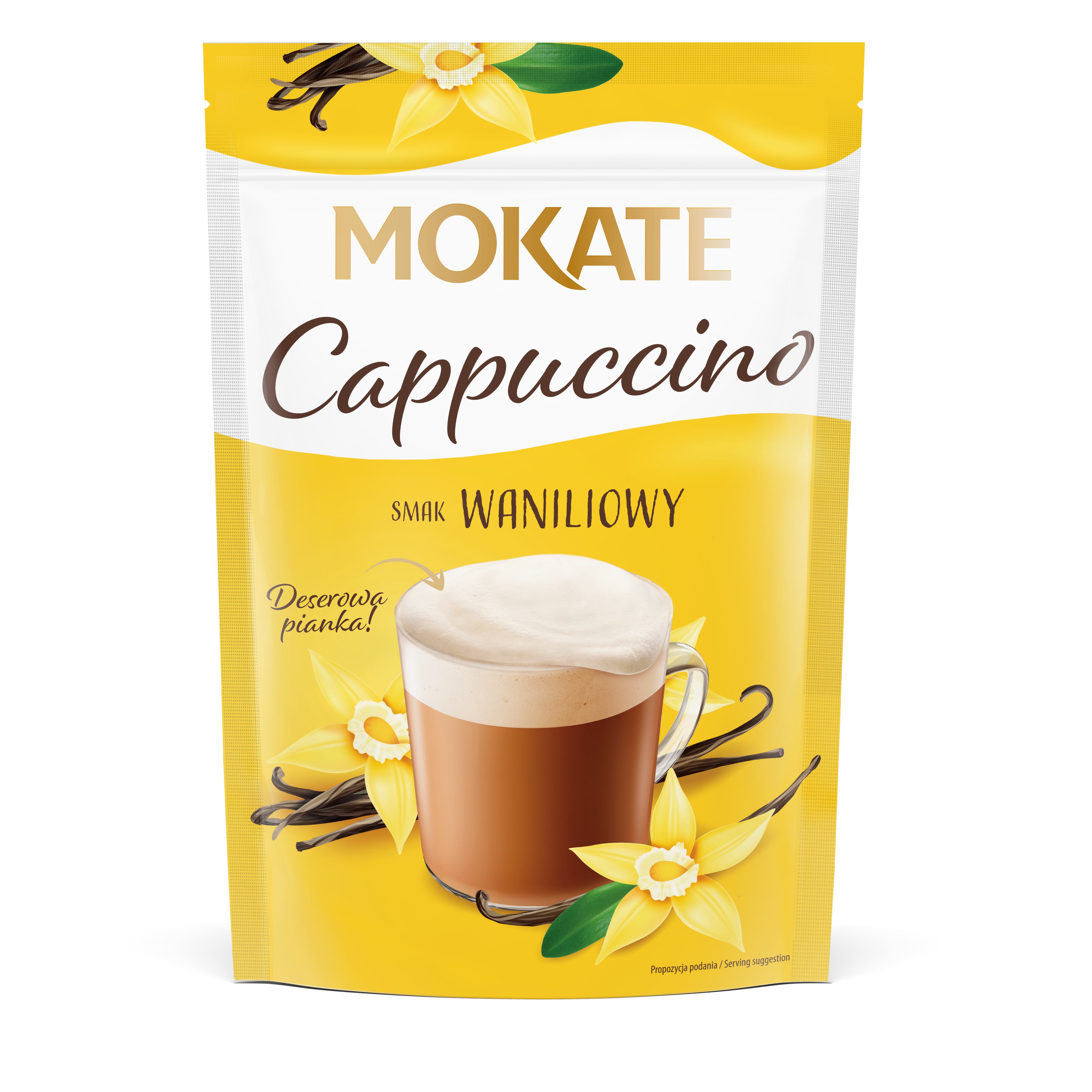 Cappuccino o sm. waniliowym (rozpuszczalne)