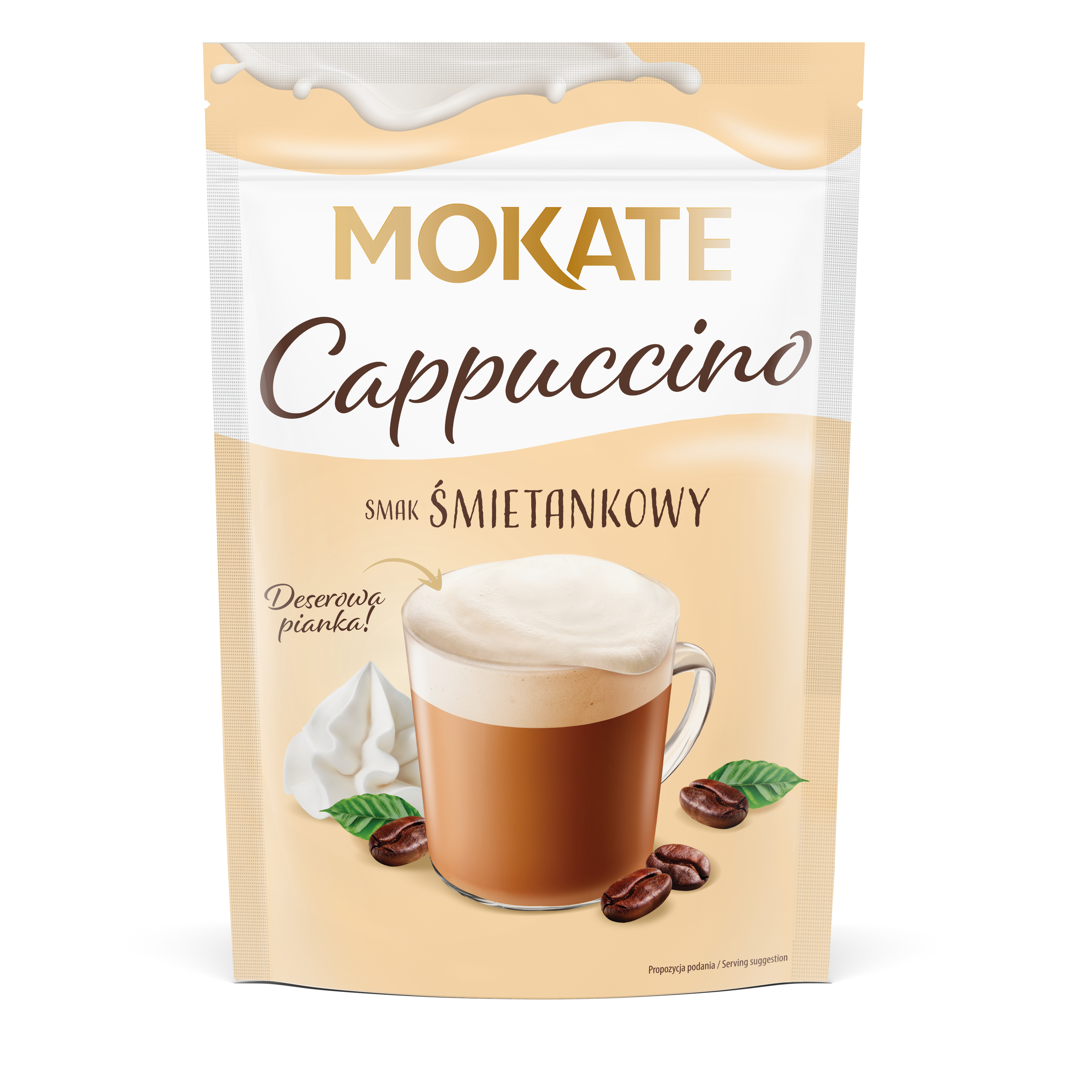 Cappuccino o sm. śmietankowym (rozpuszczalne)