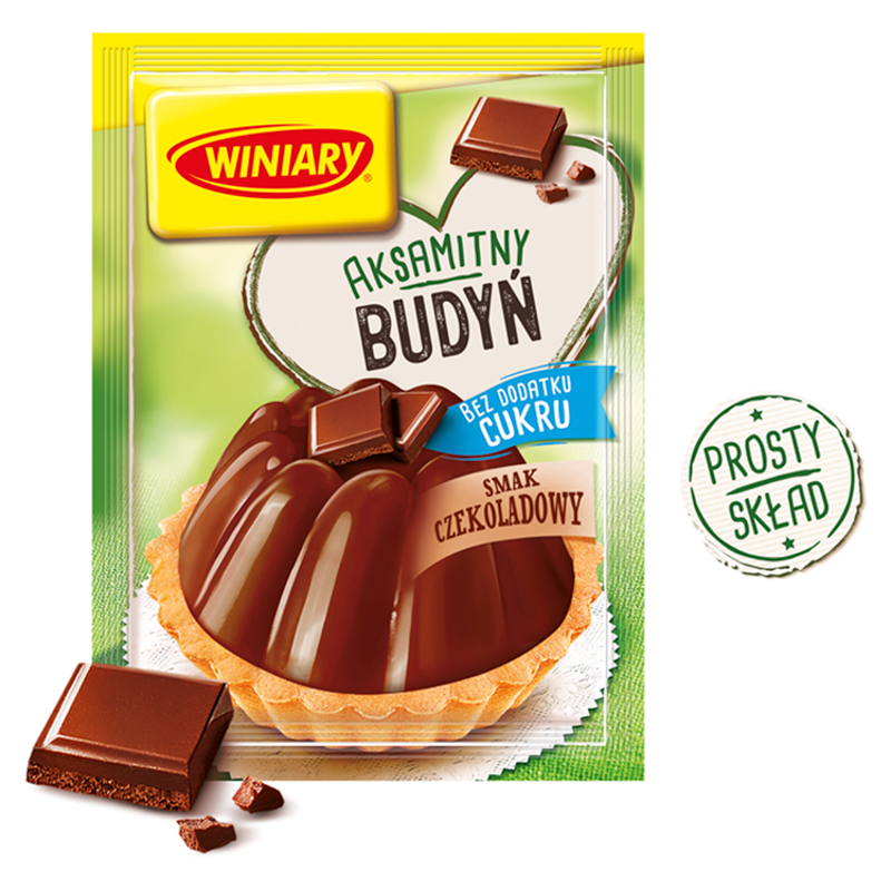 Budyń o smaku czekoladowym (bez cukru) bezglutenowy