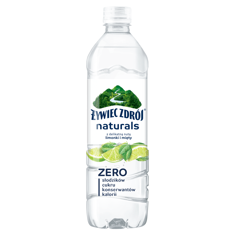 Napój niegazowany z delikatną nutą limonki i mięty