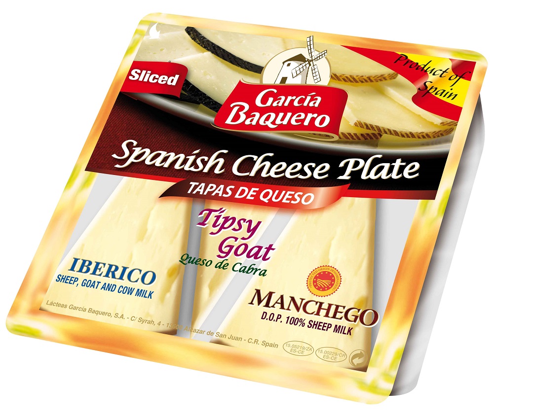 Tacka serów hiszpańskich (Iberico, Manchego D.O.P., Queso de Cabra)