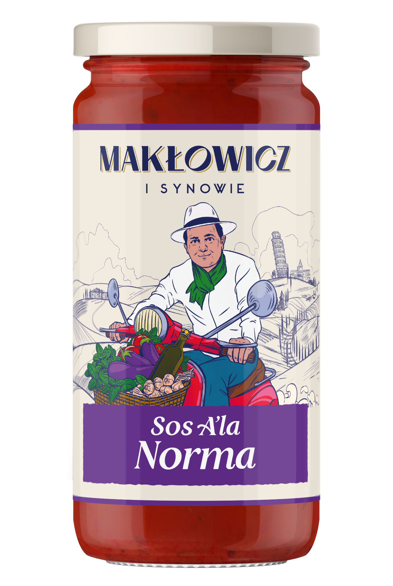 Sos włoski a'la Norma (z dodatkiem bakłażanów)