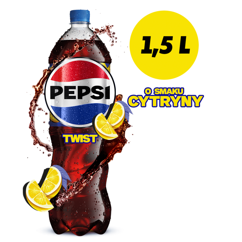 Napój gazowany o smaku cytrynowym