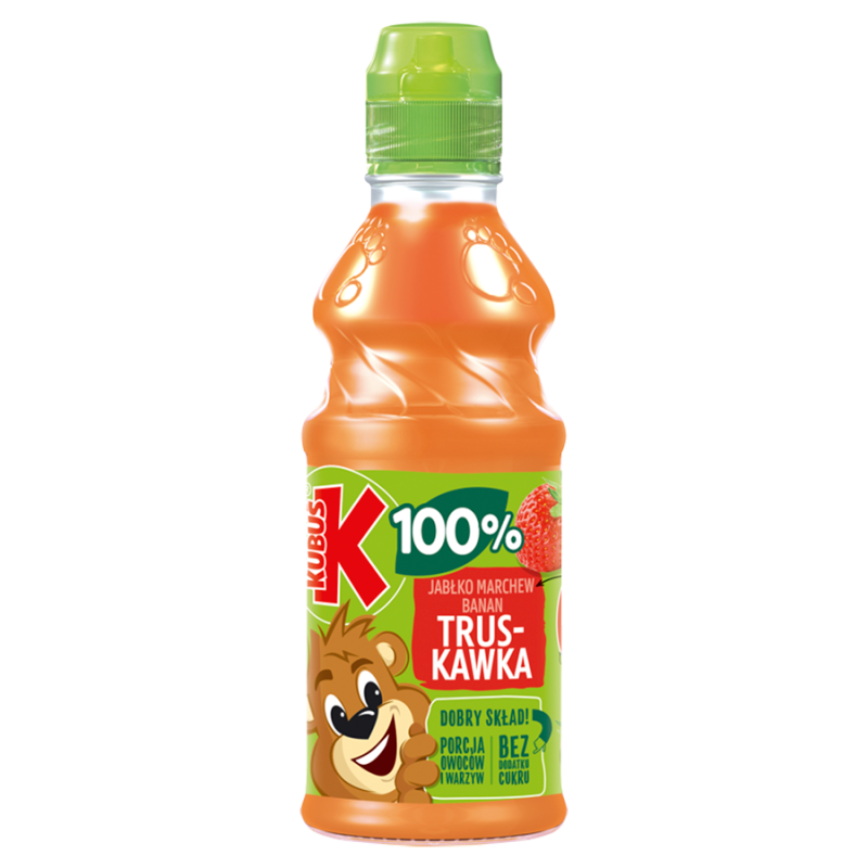 Sok 100% jabłko marchew banan truskawka