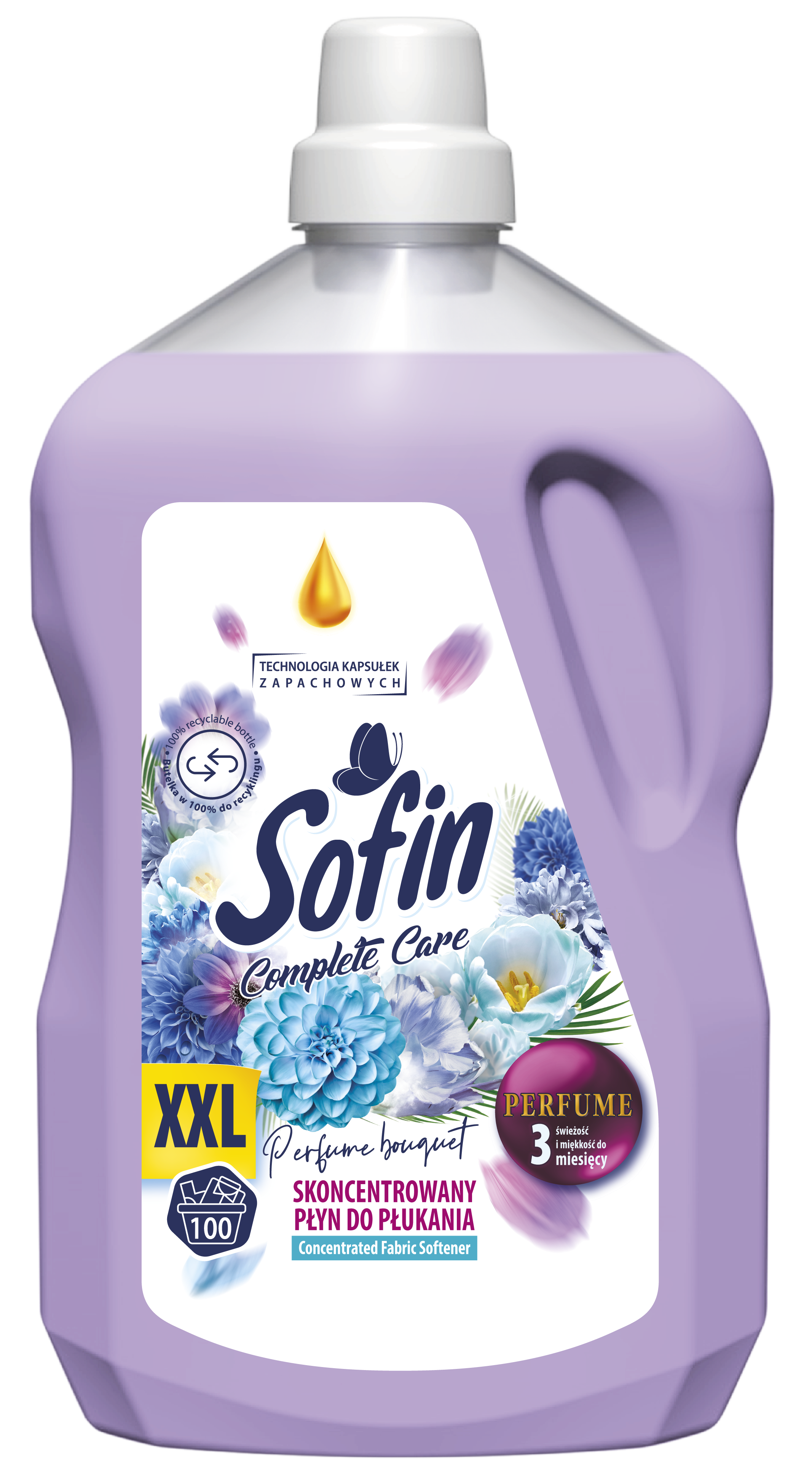 Skoncentrowany płyn do płukania 100 prań Perfume Bouquet 2500ml