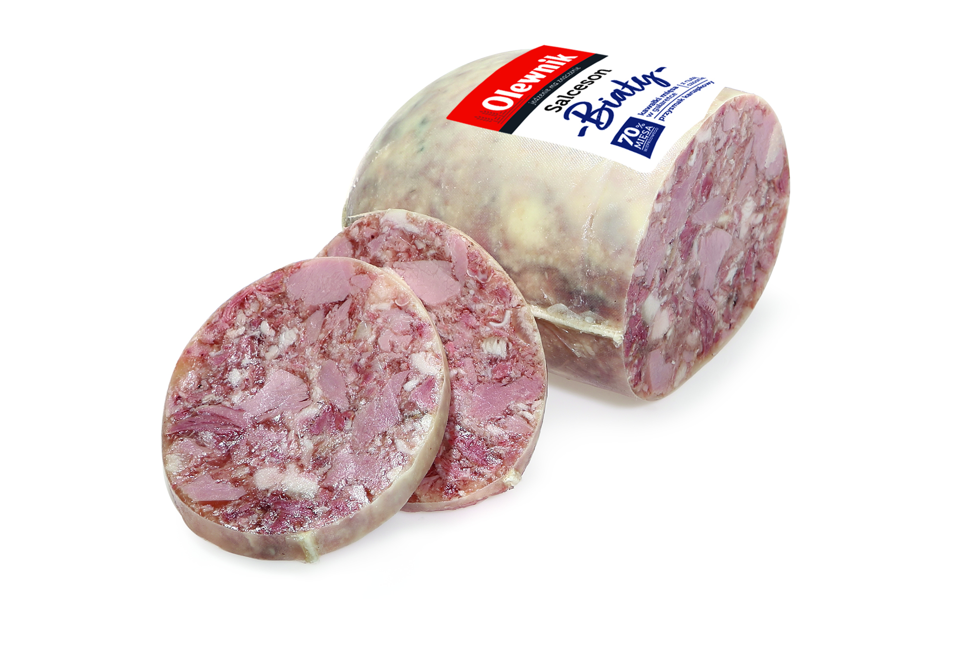 Salceson biały - plastry