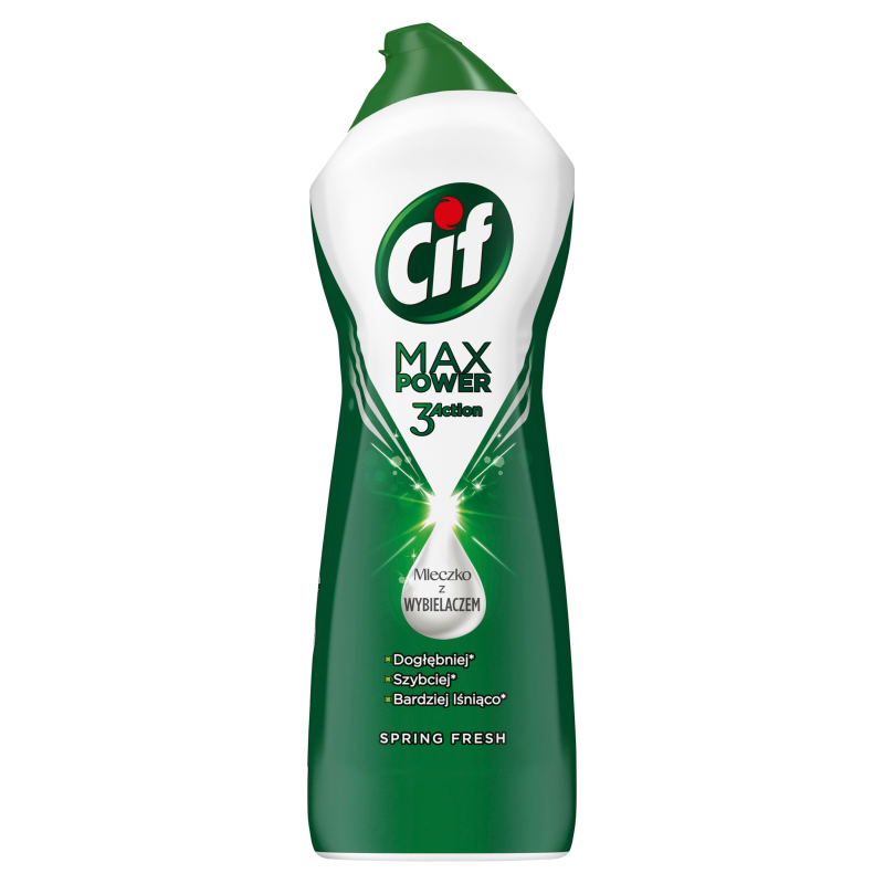 Mleczko do czyszczenia z wybielaczem Spring Fresh 1001ml