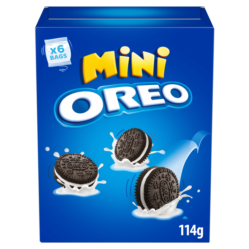 Mini ciastka kakaowe z nadzieniem o smaku waniliowym
