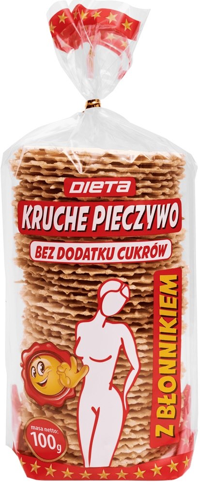 Kruche pieczywo z błonnikiem