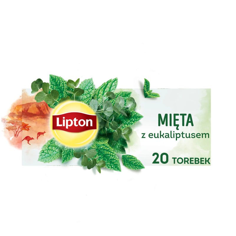 Herbatka ziołowa - mięta z eukaliptusem (20 tor.)