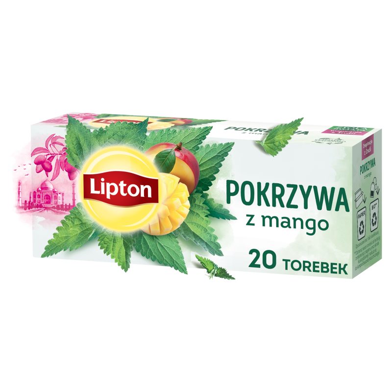 Herbatka ziołowa - pokrzywa z mango (20 tor.)