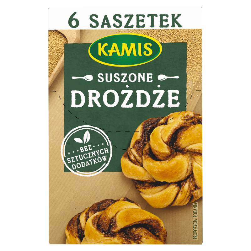 Drożdże suszone (6 sasz. x 8g)