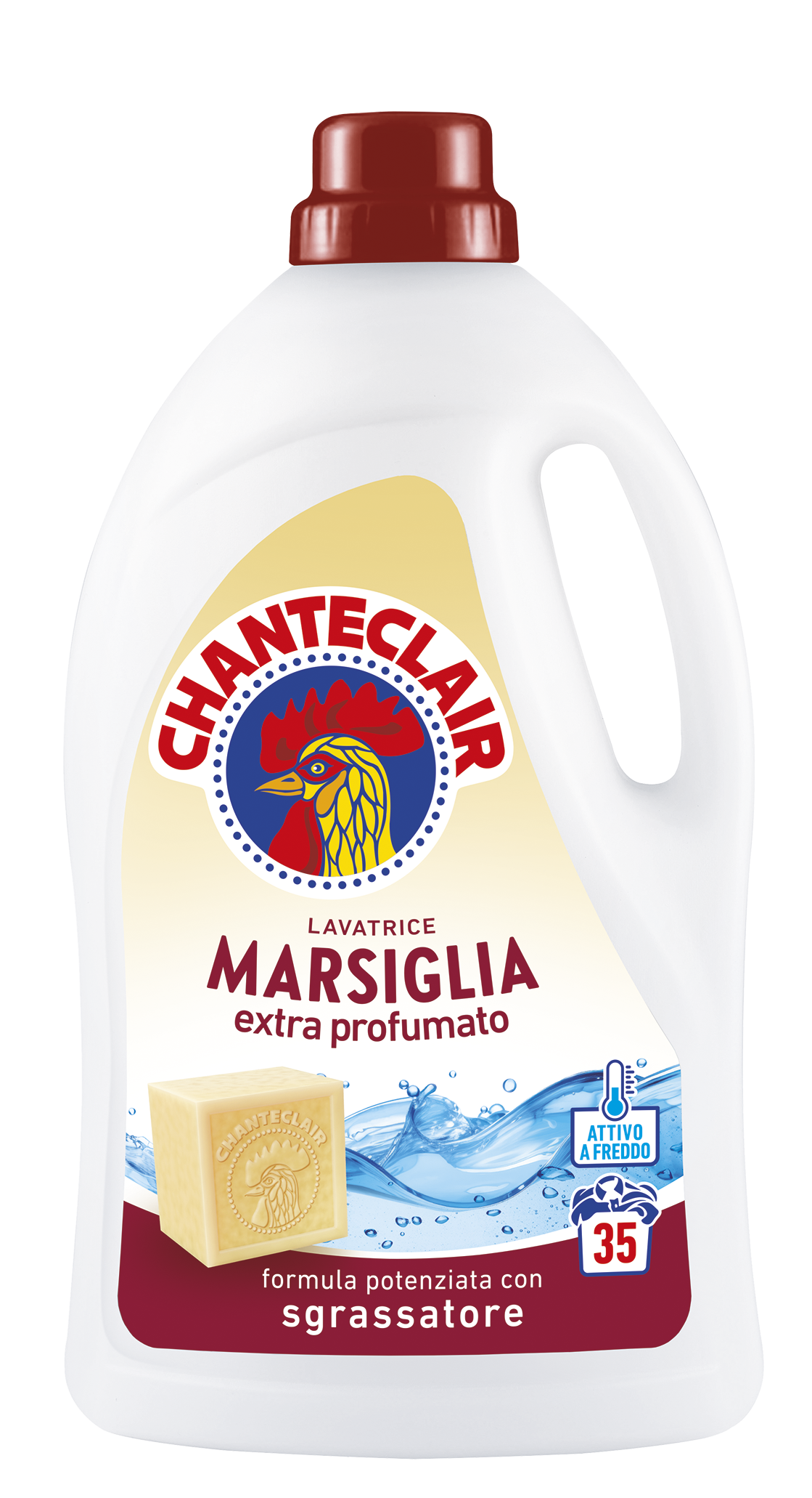 Płyn do prania uniwersalny 35 prań Mydło Marsylskie 1575ml