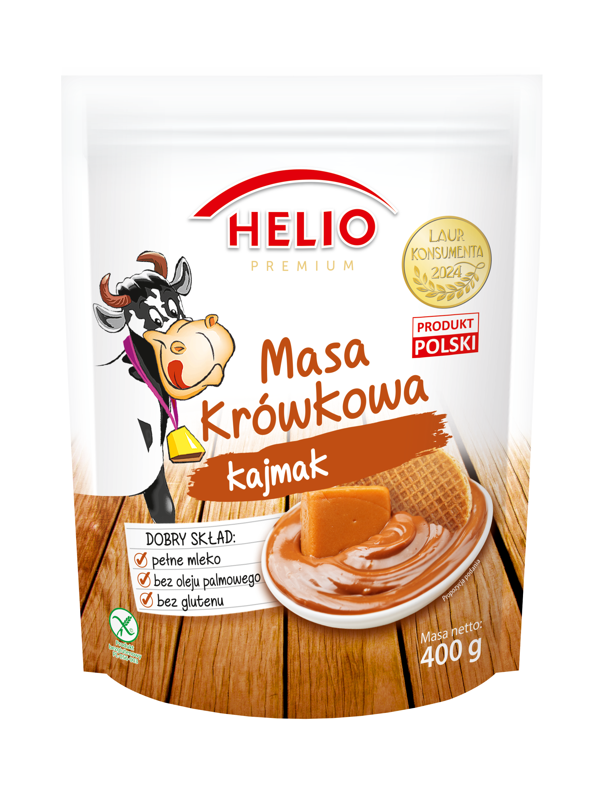 Masa krówkowa - kajmak (bezglutenowa)