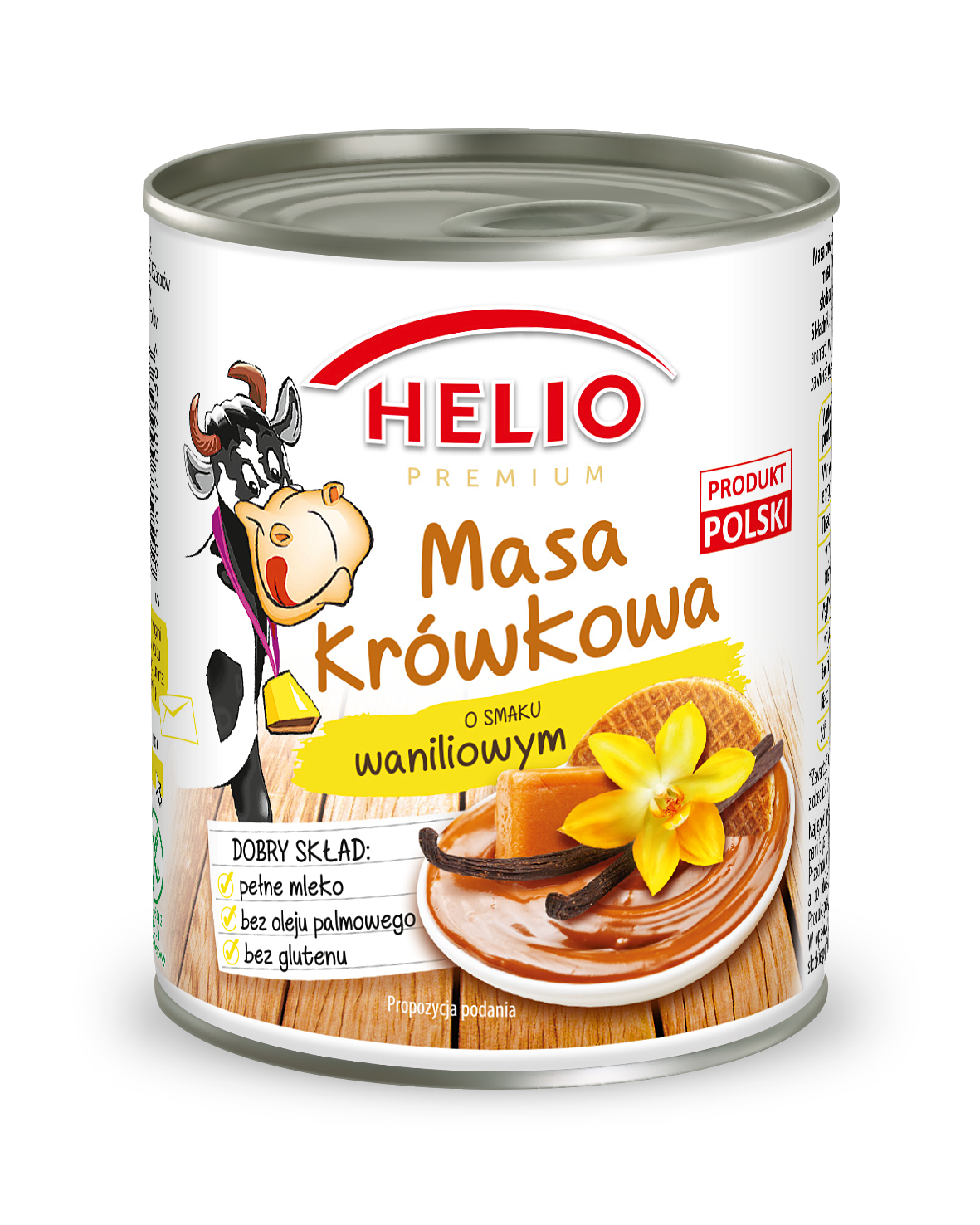 Masa krówkowa o sm. waniliowym (bezglutenowa)