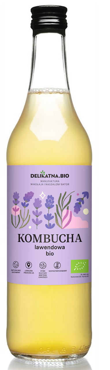 Kombucha ekologiczna lawendowa BIO