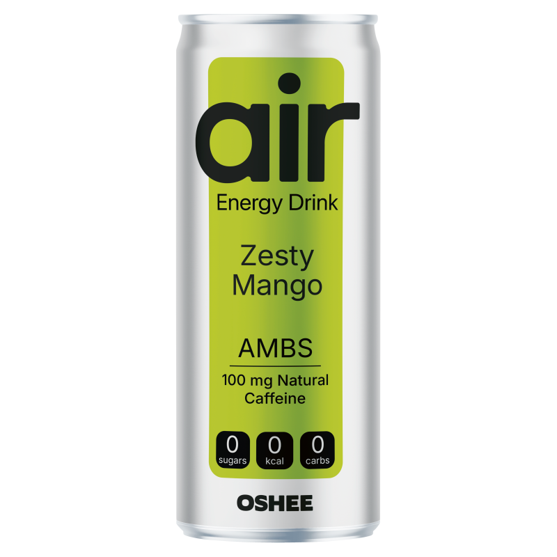 Napój energetyczny Zesty Mango o smaku mango ZERO