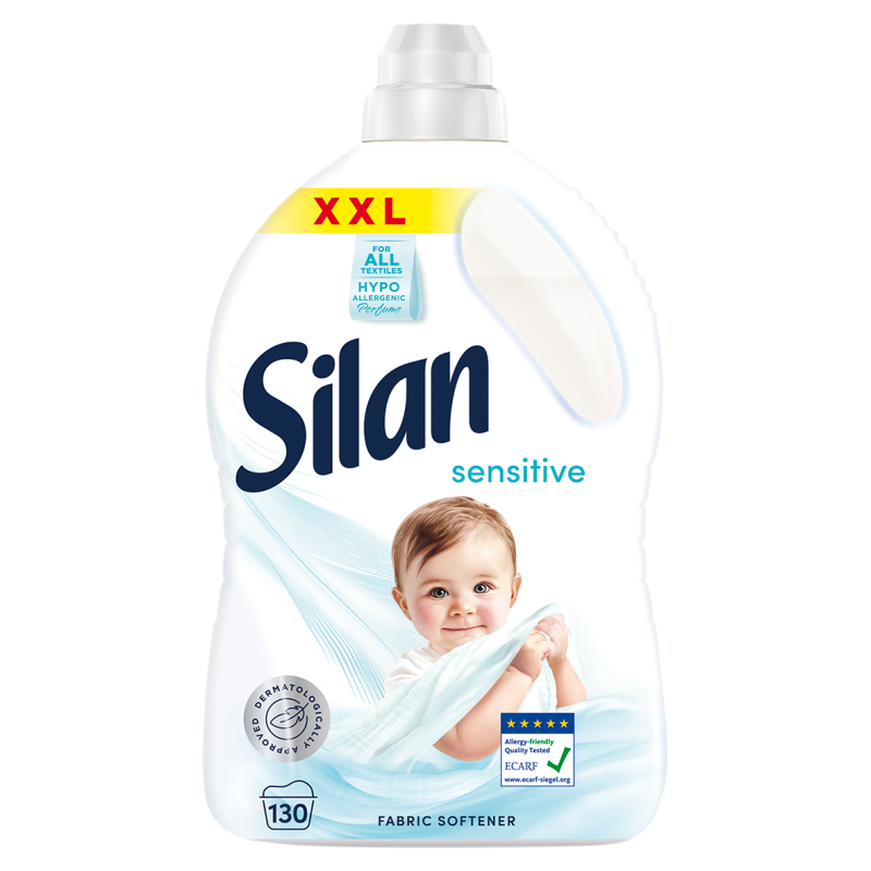 Skoncentrowany Płyn do płukania 130 prań Sensitive 2860ml