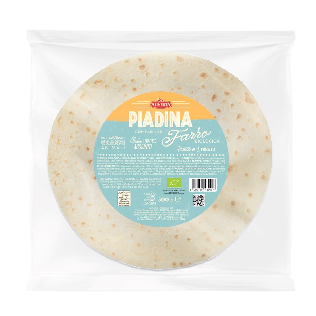 Piadina orkiszowa BIO (3 szt.)