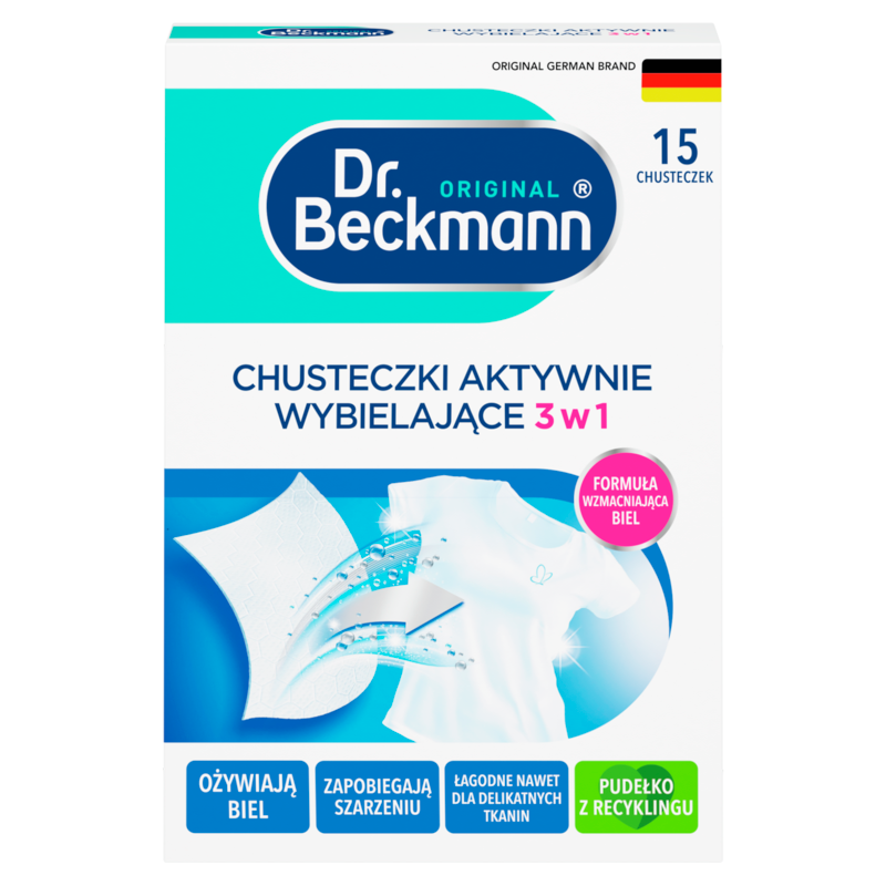 Chusteczki aktywnie wybielające 15 szt.