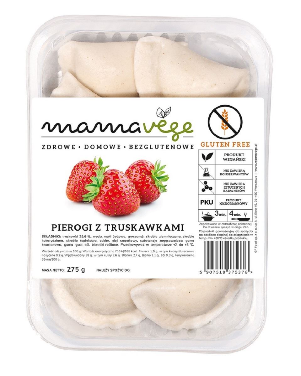Pierogi z truskawkami