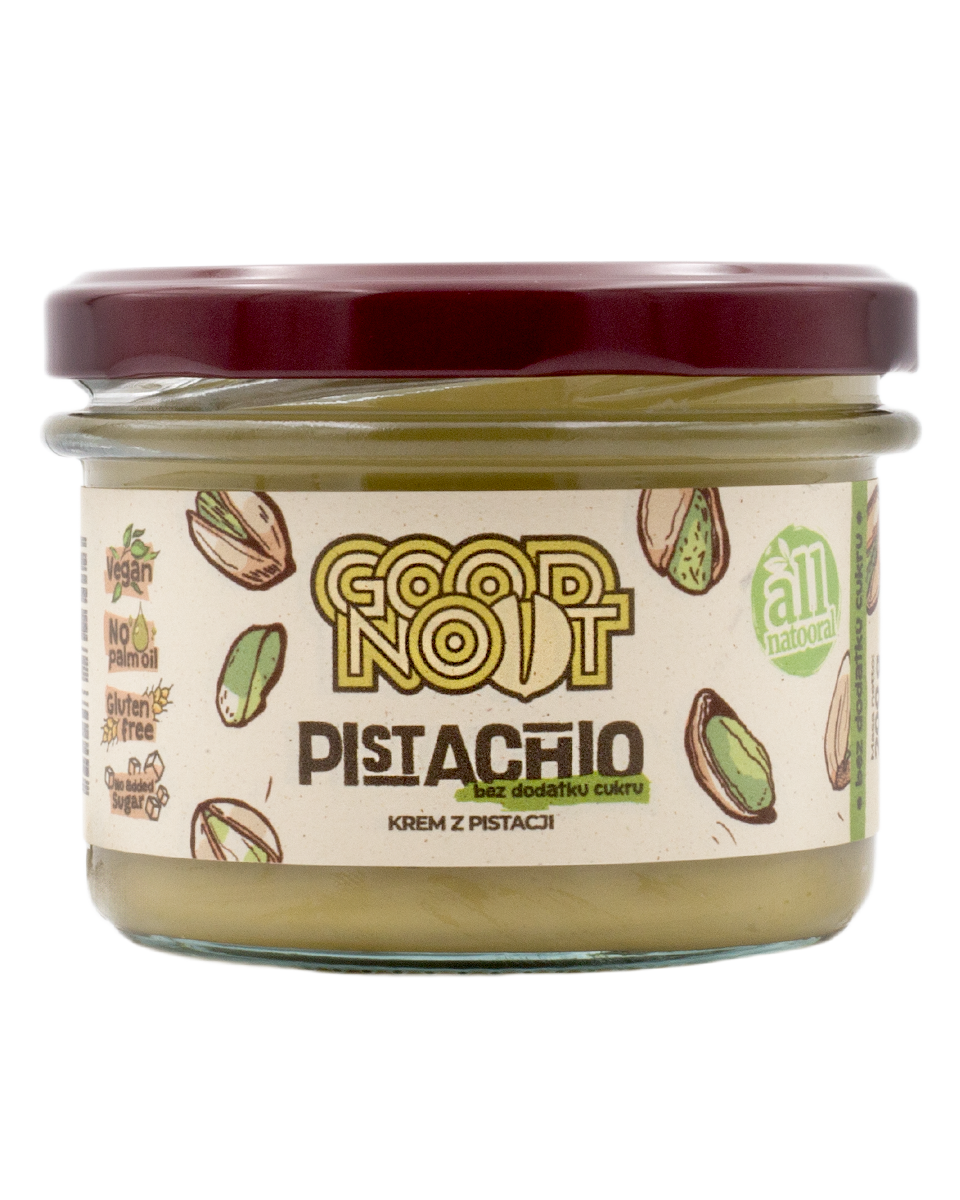 Krem pistacjowy bez dodatku cukru