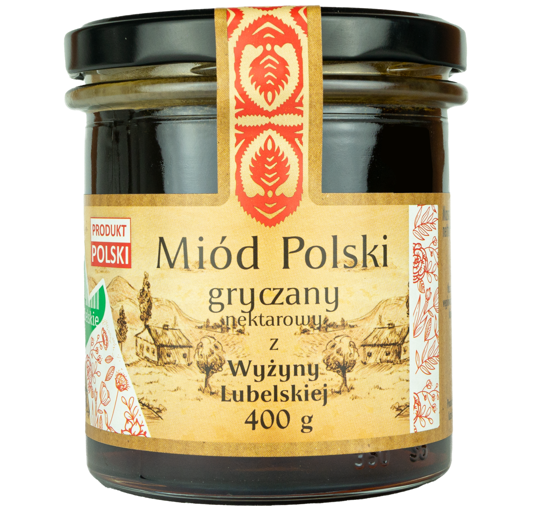 Miód nektarowy gryczany z Wyżyny Lubelskiej