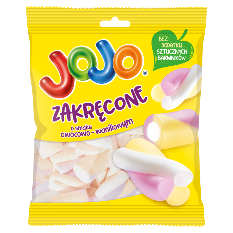 Zakręcone Pianki o smaku owocowo-waniliowym