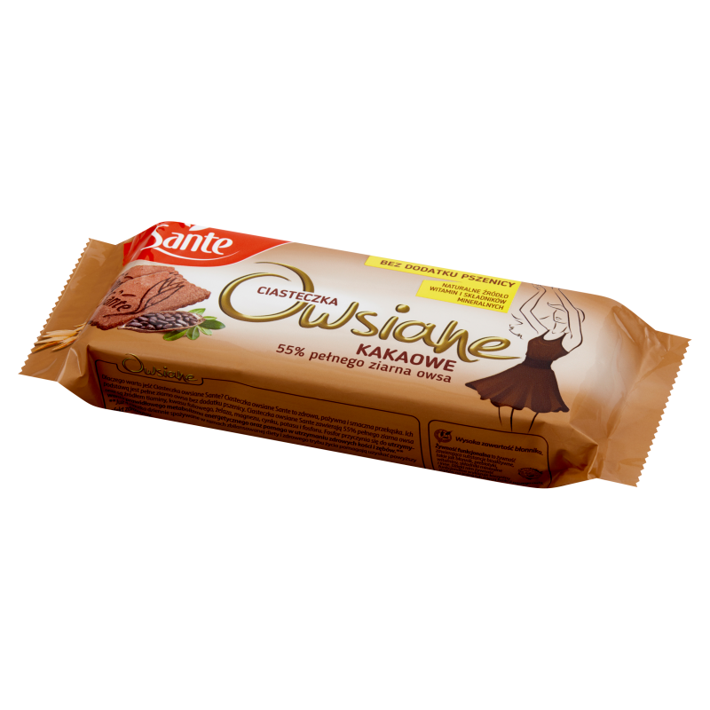 Ciasteczka owsiane kakaowe