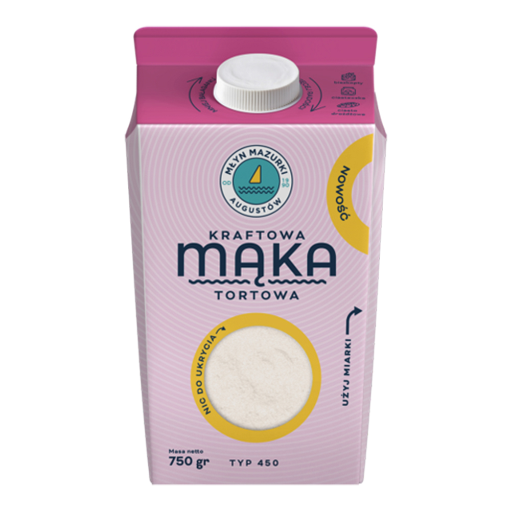 Mąka kraftowa pszenna (typ 450) tortowa