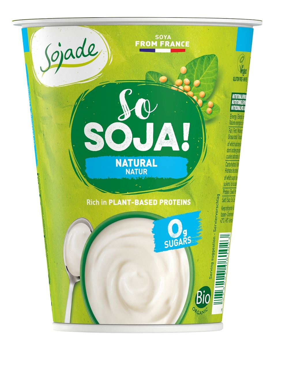 Deser sojowy naturalny bezglutenowy BIO