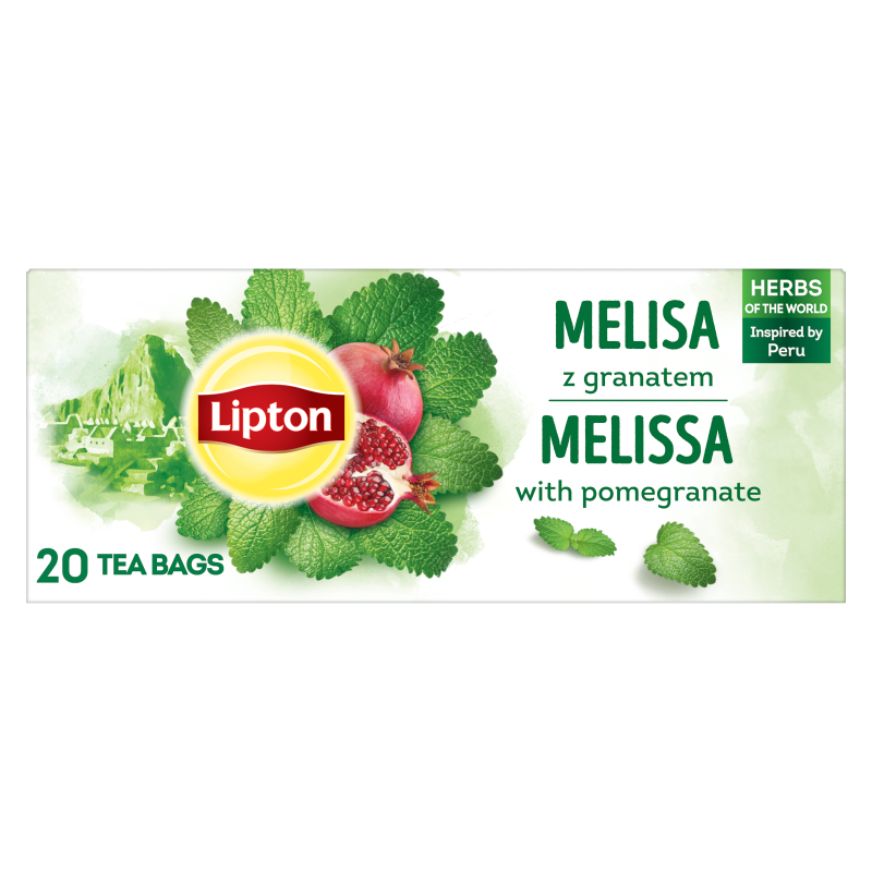 Herbatka ziołowa - melisa z granatem (20 tor.)