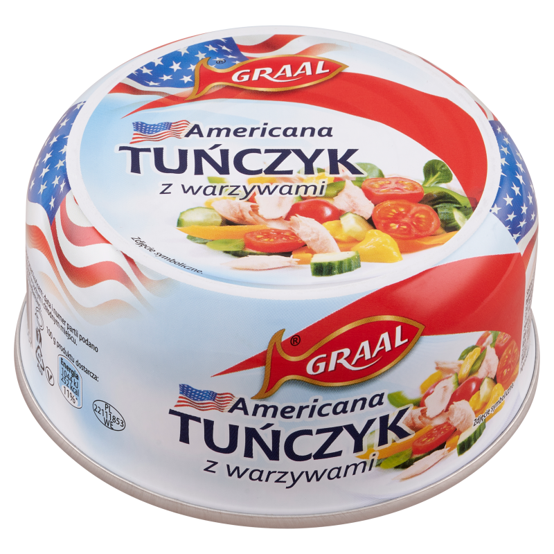 AMERICANA Tuńczyk z warzywami