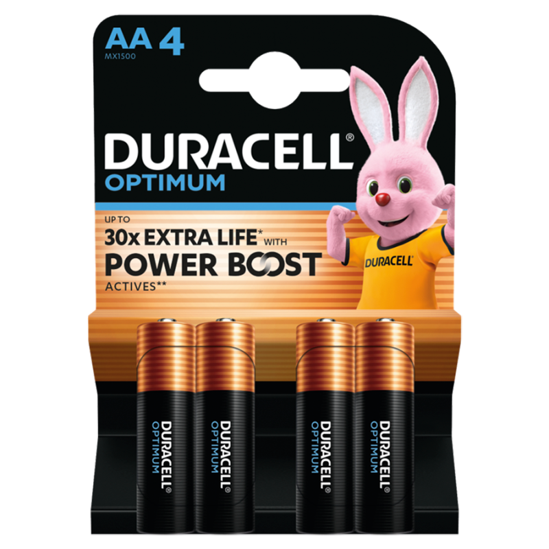 Baterie alkaliczne Optimum AA 4 szt.