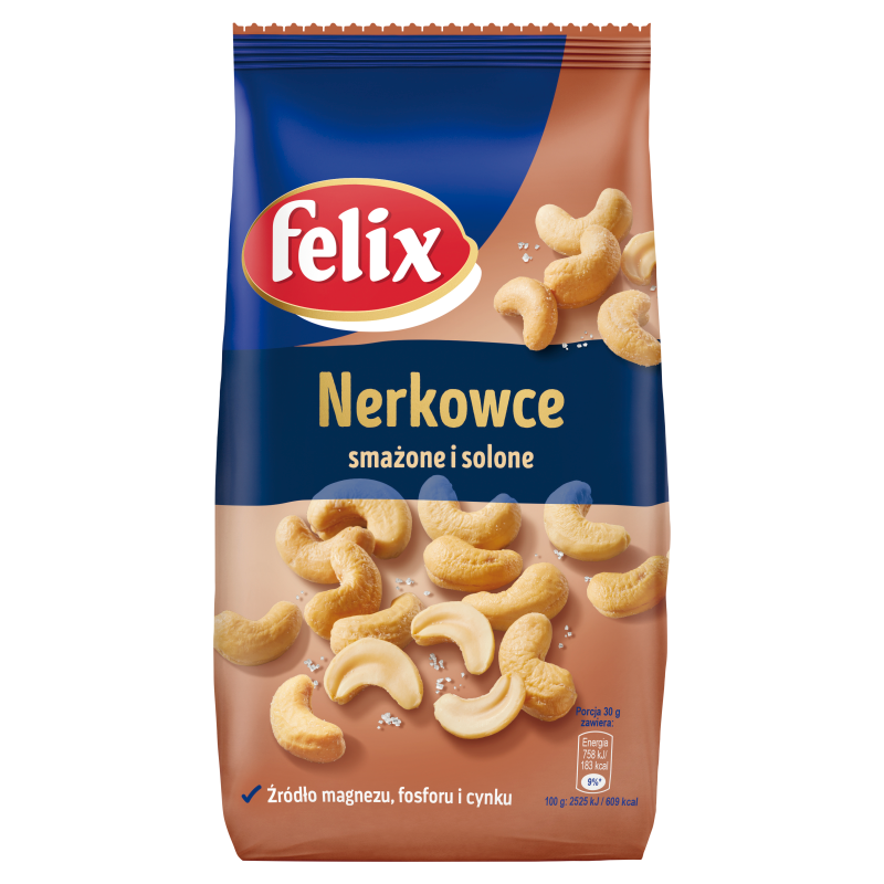 Orzechy nerkowca solone