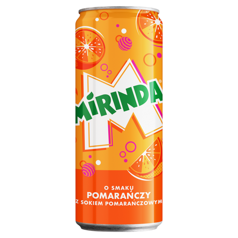 Napój gazowany o smaku pomarańczowym
