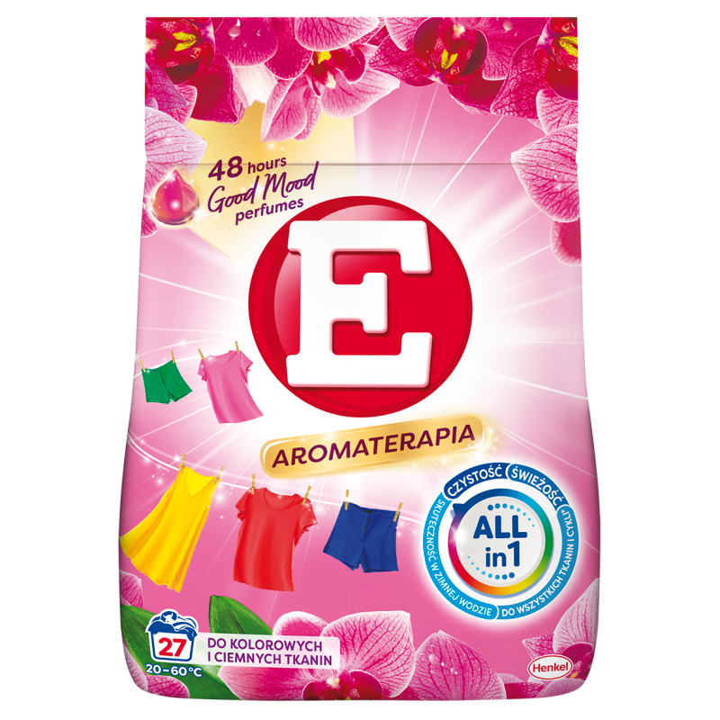 Proszek do prania tkanin kolorowych i ciemnych 27 prań Aromatherapy Orchidea 1350g
