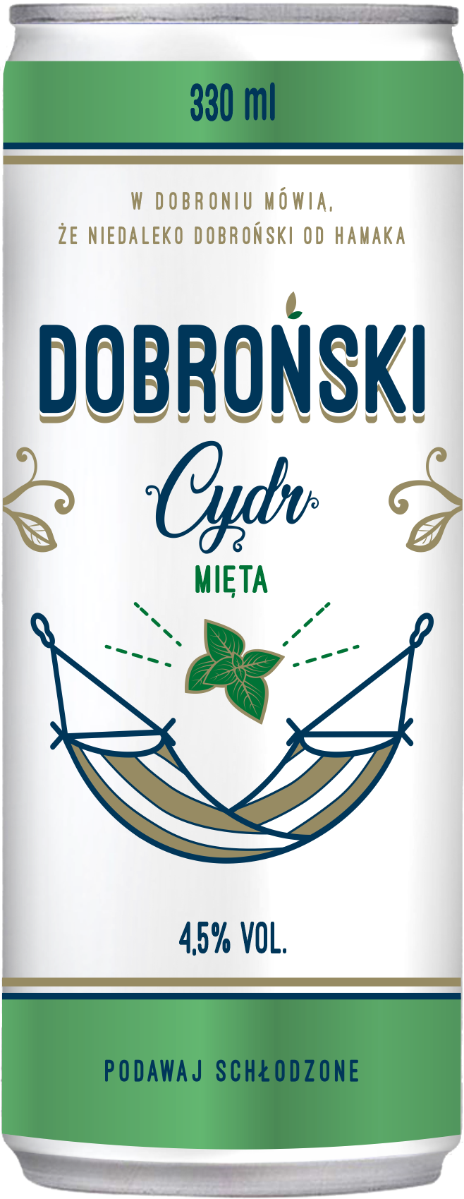 Cydr mięta (puszka zwrotna)