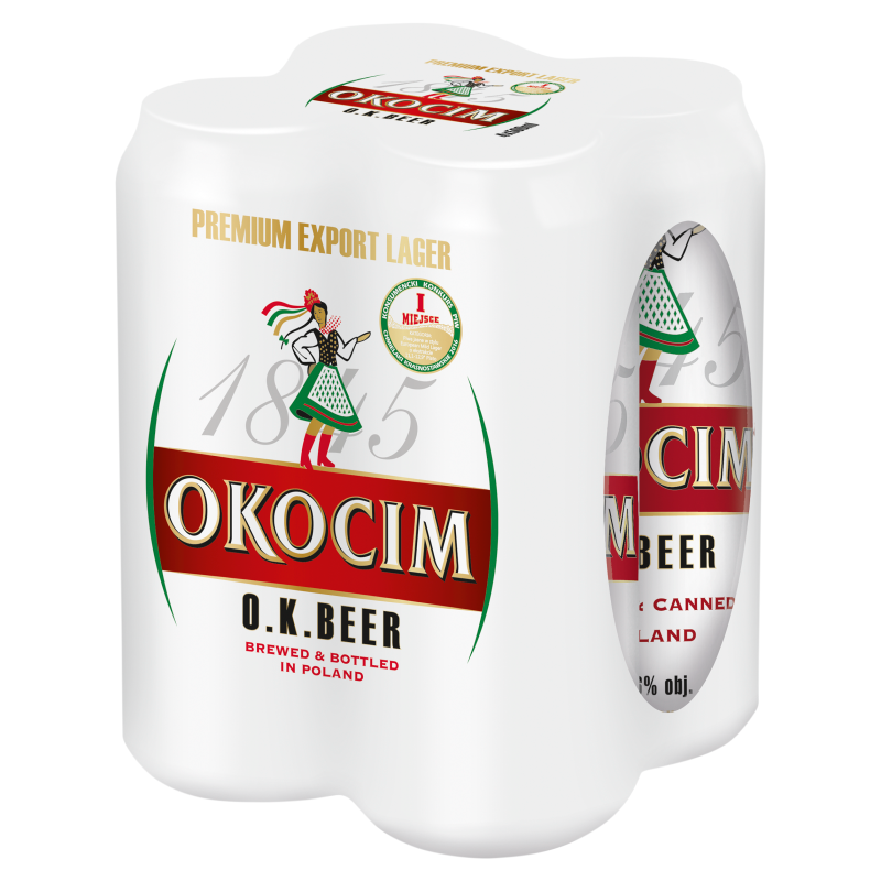 O.K. Piwo 4x500ml (puszka)