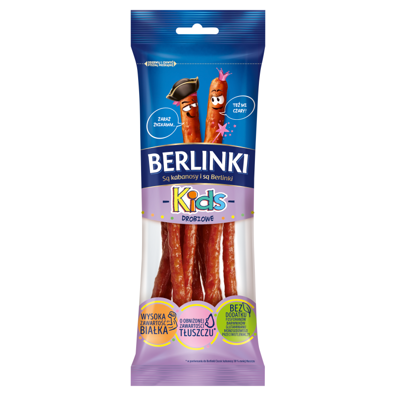 Kabanosy Berlinki Kids