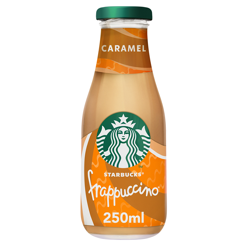 Frappuccino Caramel - mleczny napój kawowy o smaku karmelowym