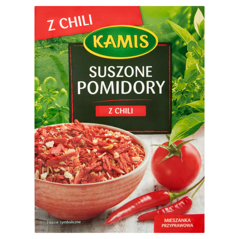 Suszone pomidory z chili