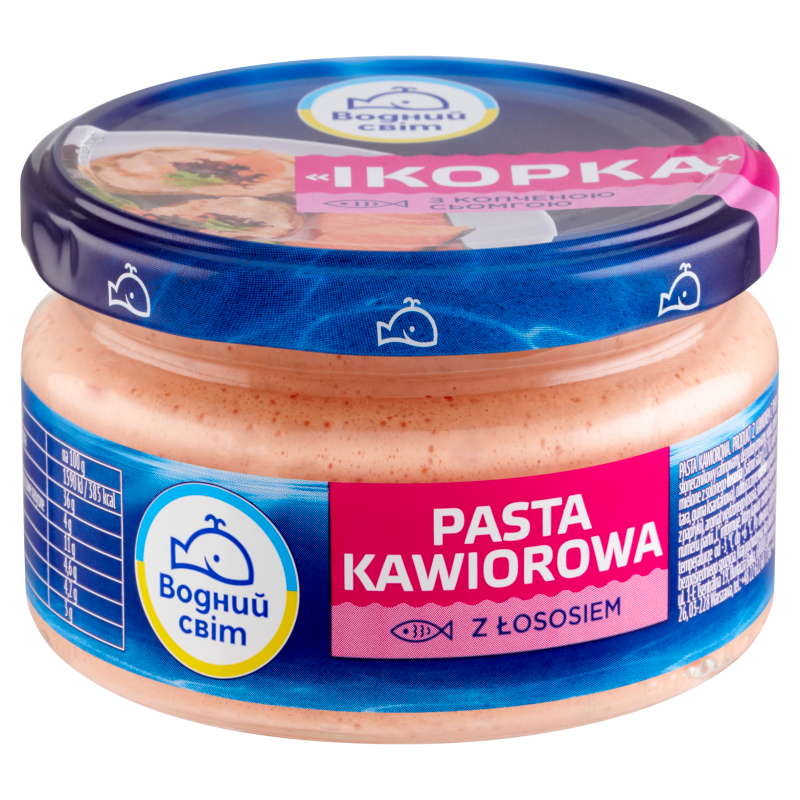 Pasta kawiorowa z łososiem