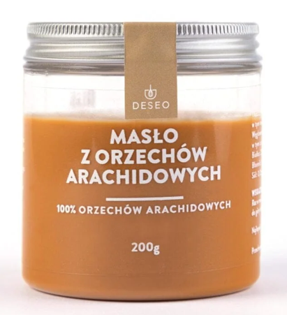 Masło z orzechów arachidowych (100% orzechów)